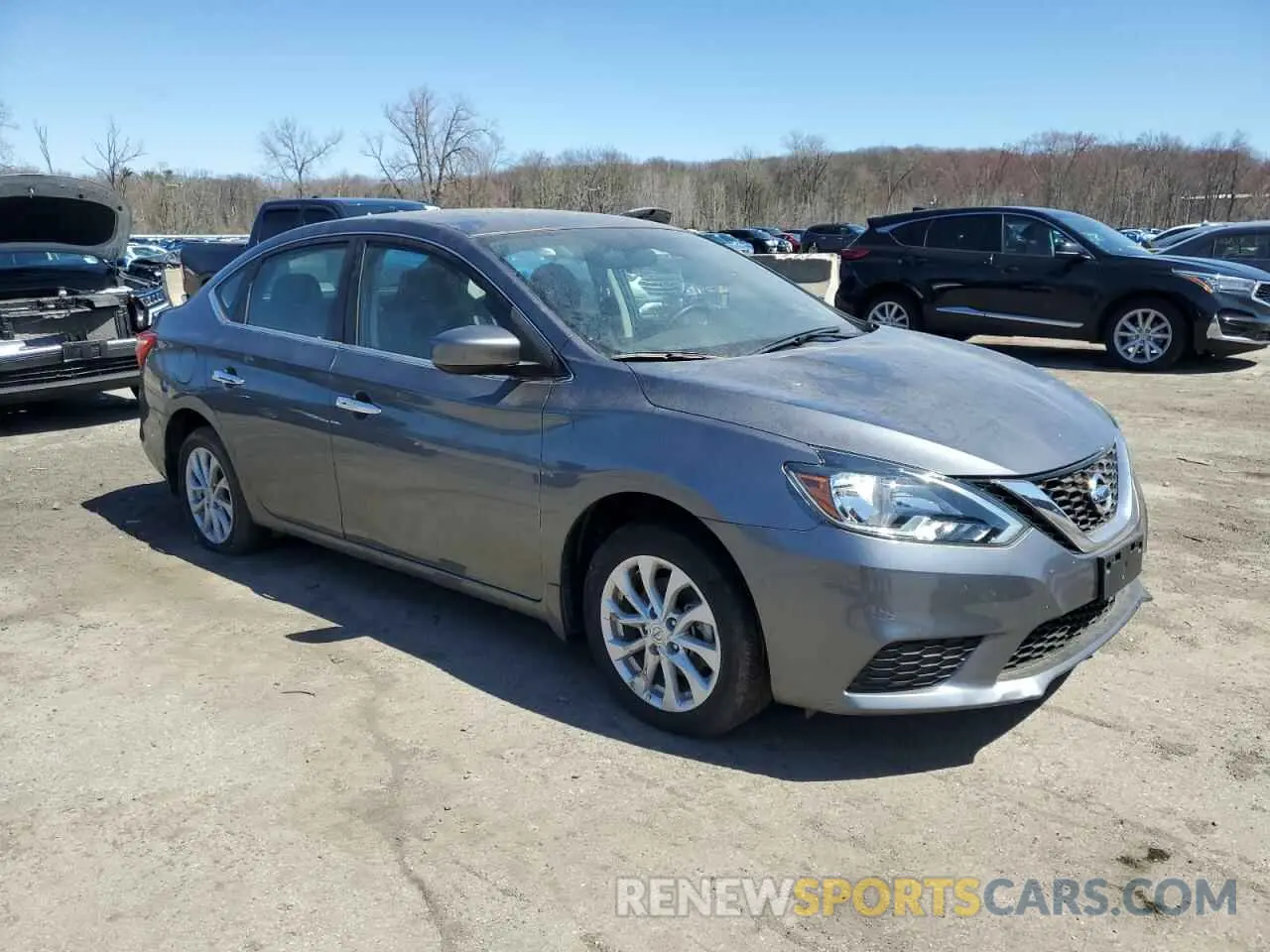 4 Photograph of a damaged car 3N1AB7AP1KY398270 NISSAN SENTRA 2019