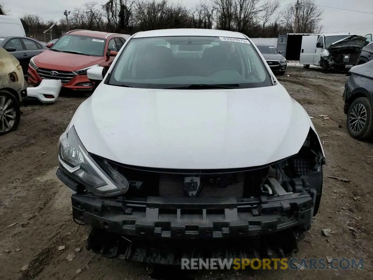 5 Photograph of a damaged car 3N1AB7AP1KY399693 NISSAN SENTRA 2019