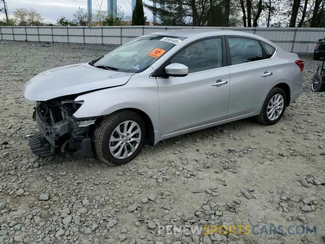1 Фотография поврежденного автомобиля 3N1AB7AP1KY400048 NISSAN SENTRA 2019