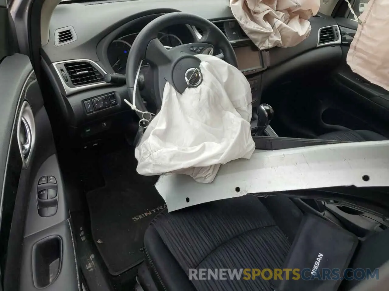 8 Фотография поврежденного автомобиля 3N1AB7AP1KY400048 NISSAN SENTRA 2019