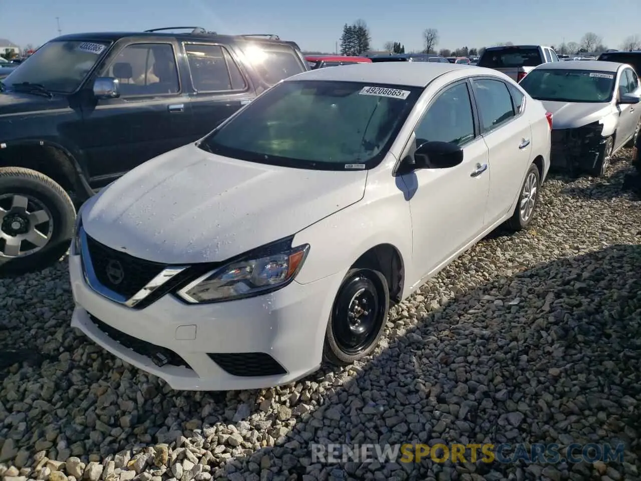 1 Фотография поврежденного автомобиля 3N1AB7AP1KY413009 NISSAN SENTRA 2019
