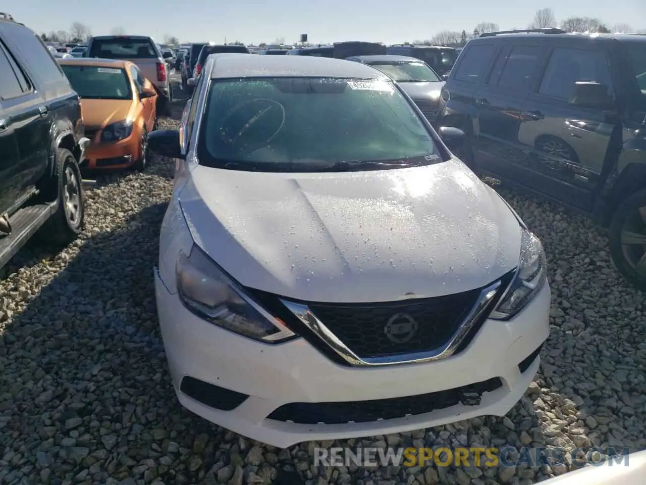 5 Фотография поврежденного автомобиля 3N1AB7AP1KY413009 NISSAN SENTRA 2019