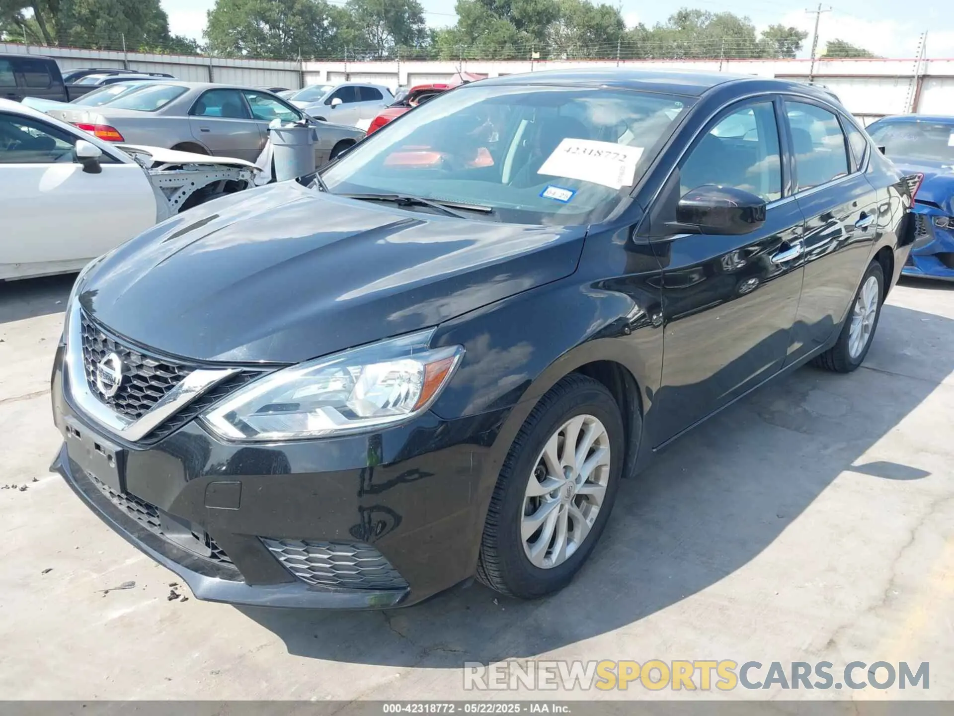 2 Photograph of a damaged car 3N1AB7AP1KY415763 NISSAN SENTRA 2019