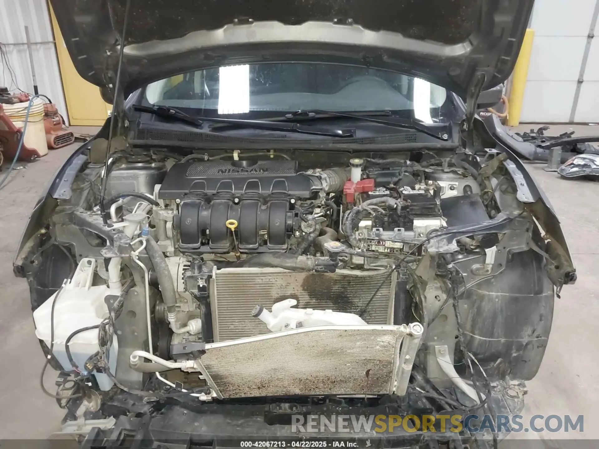 10 Фотография поврежденного автомобиля 3N1AB7AP1KY421711 NISSAN SENTRA 2019