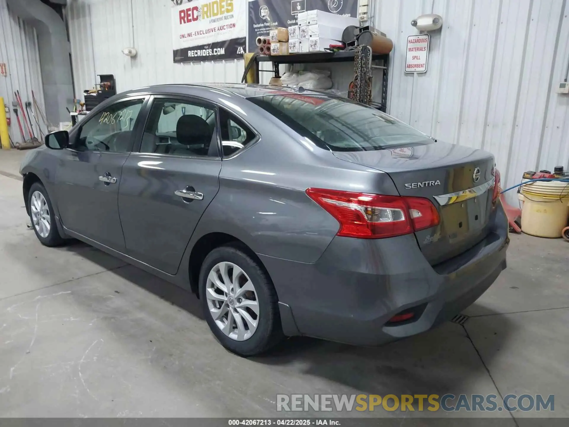 3 Фотография поврежденного автомобиля 3N1AB7AP1KY421711 NISSAN SENTRA 2019