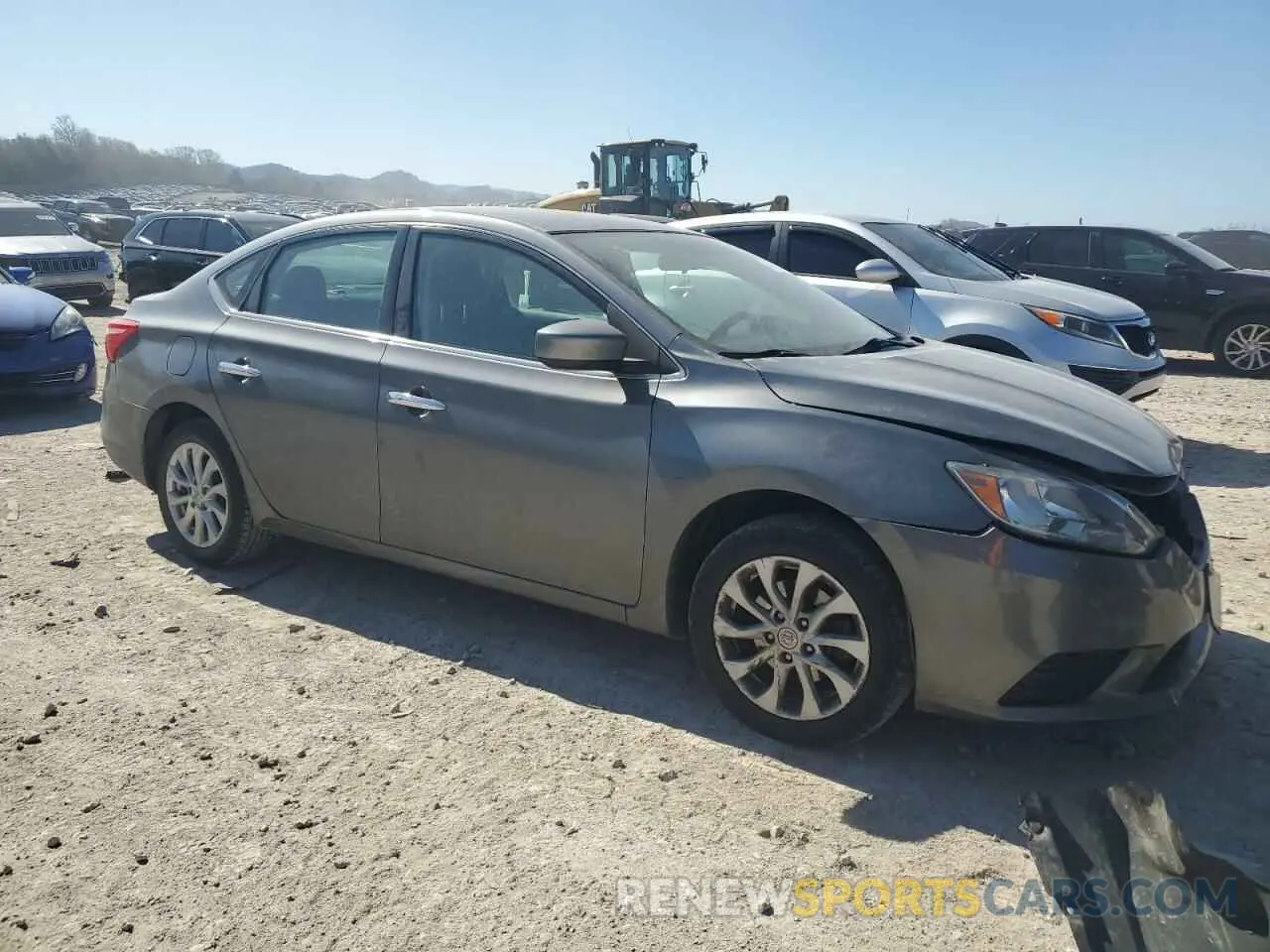 4 Photograph of a damaged car 3N1AB7AP1KY429324 NISSAN SENTRA 2019