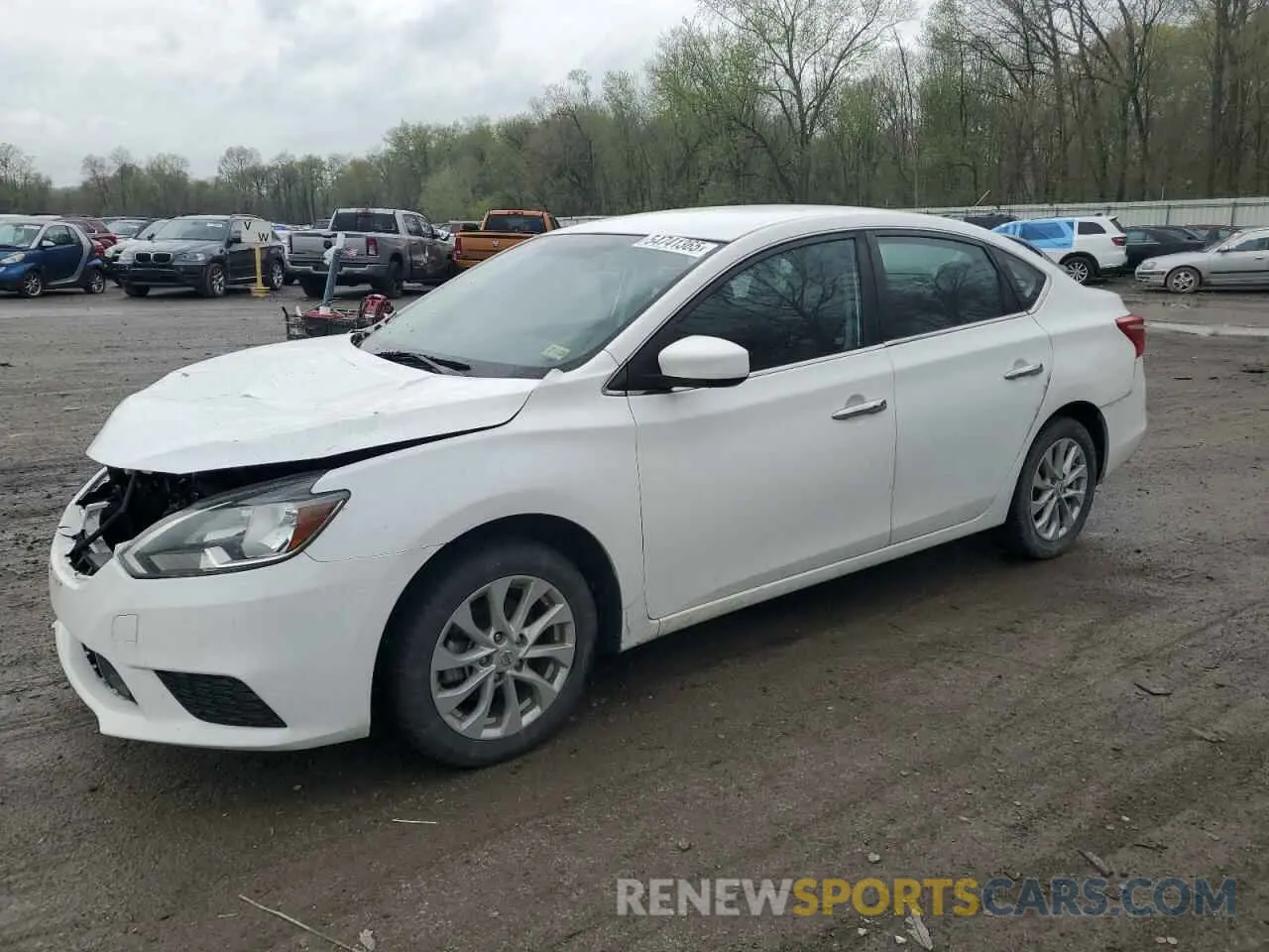 1 Фотография поврежденного автомобиля 3N1AB7AP1KY429789 NISSAN SENTRA 2019