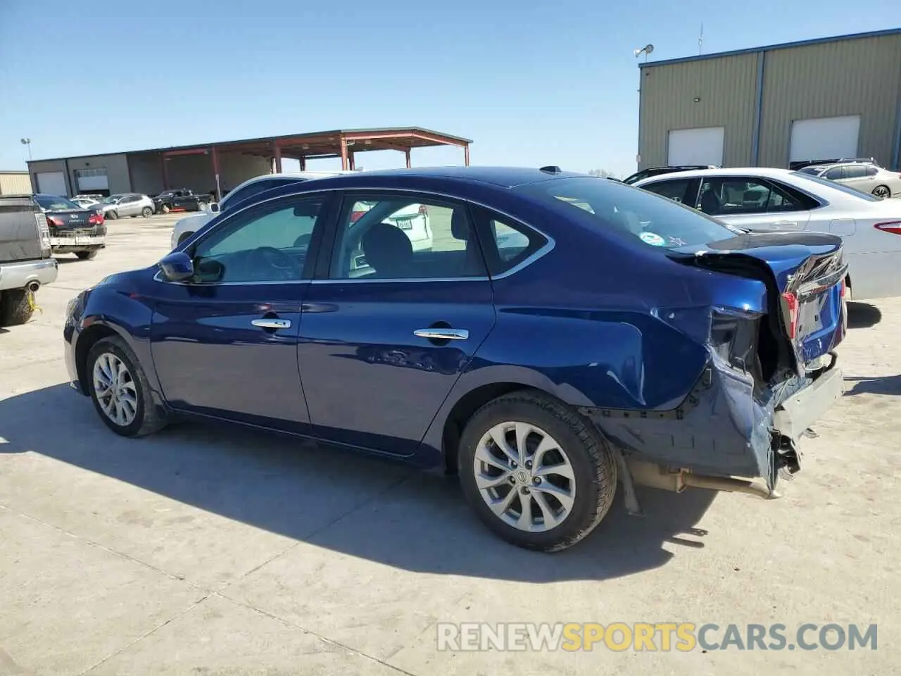 2 Photograph of a damaged car 3N1AB7AP1KY439500 NISSAN SENTRA 2019