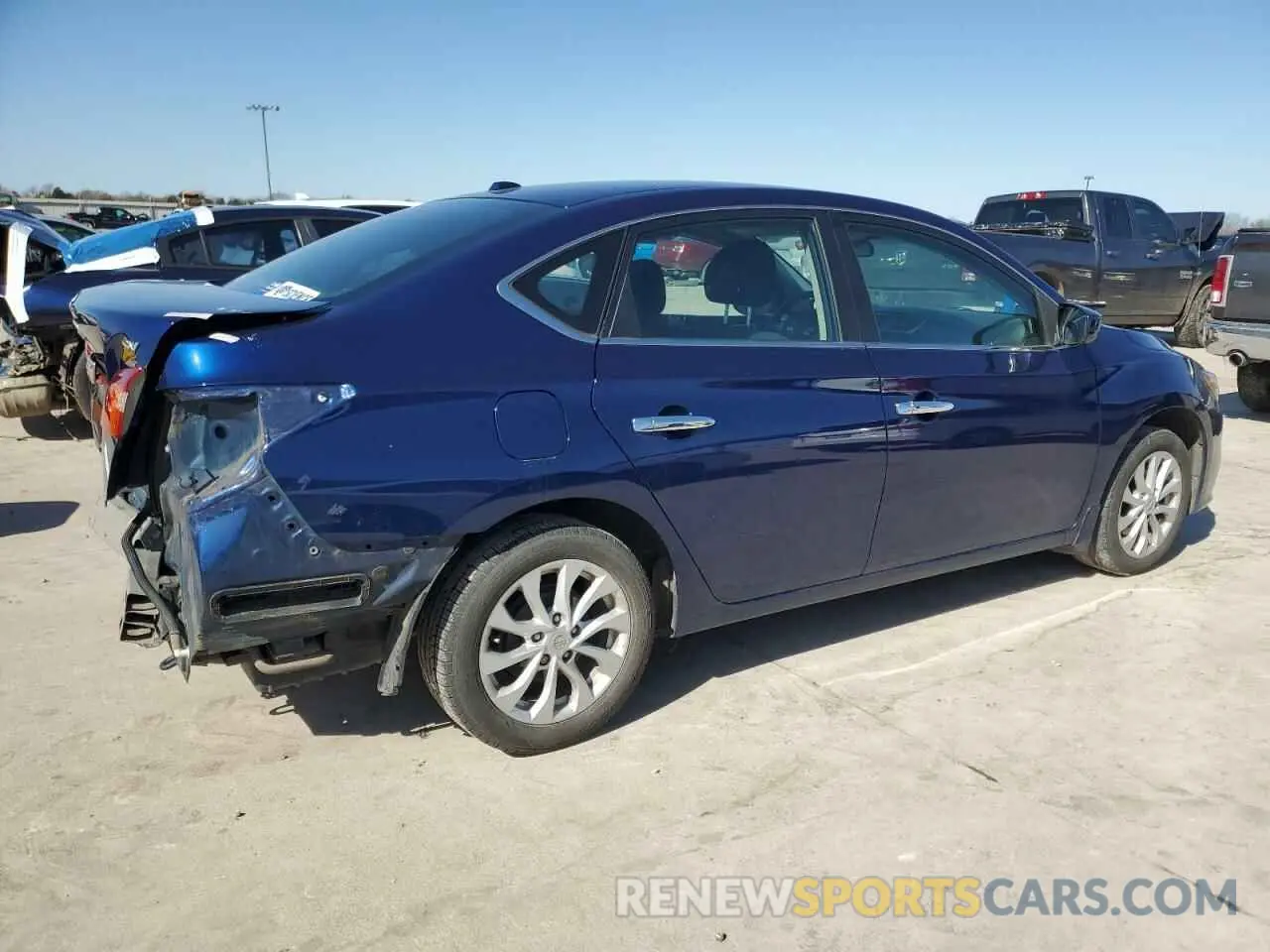 3 Photograph of a damaged car 3N1AB7AP1KY439500 NISSAN SENTRA 2019
