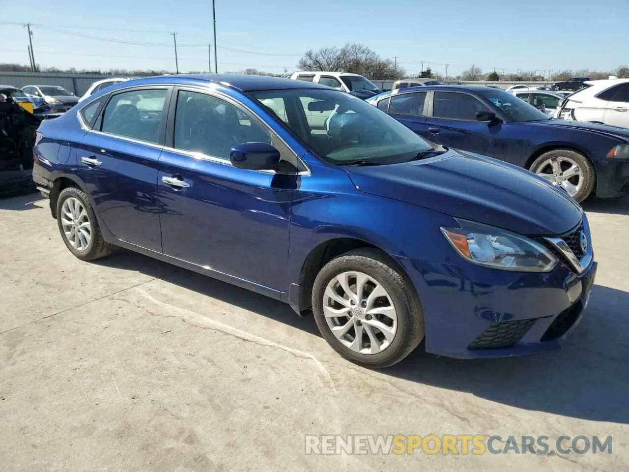 4 Photograph of a damaged car 3N1AB7AP1KY439500 NISSAN SENTRA 2019