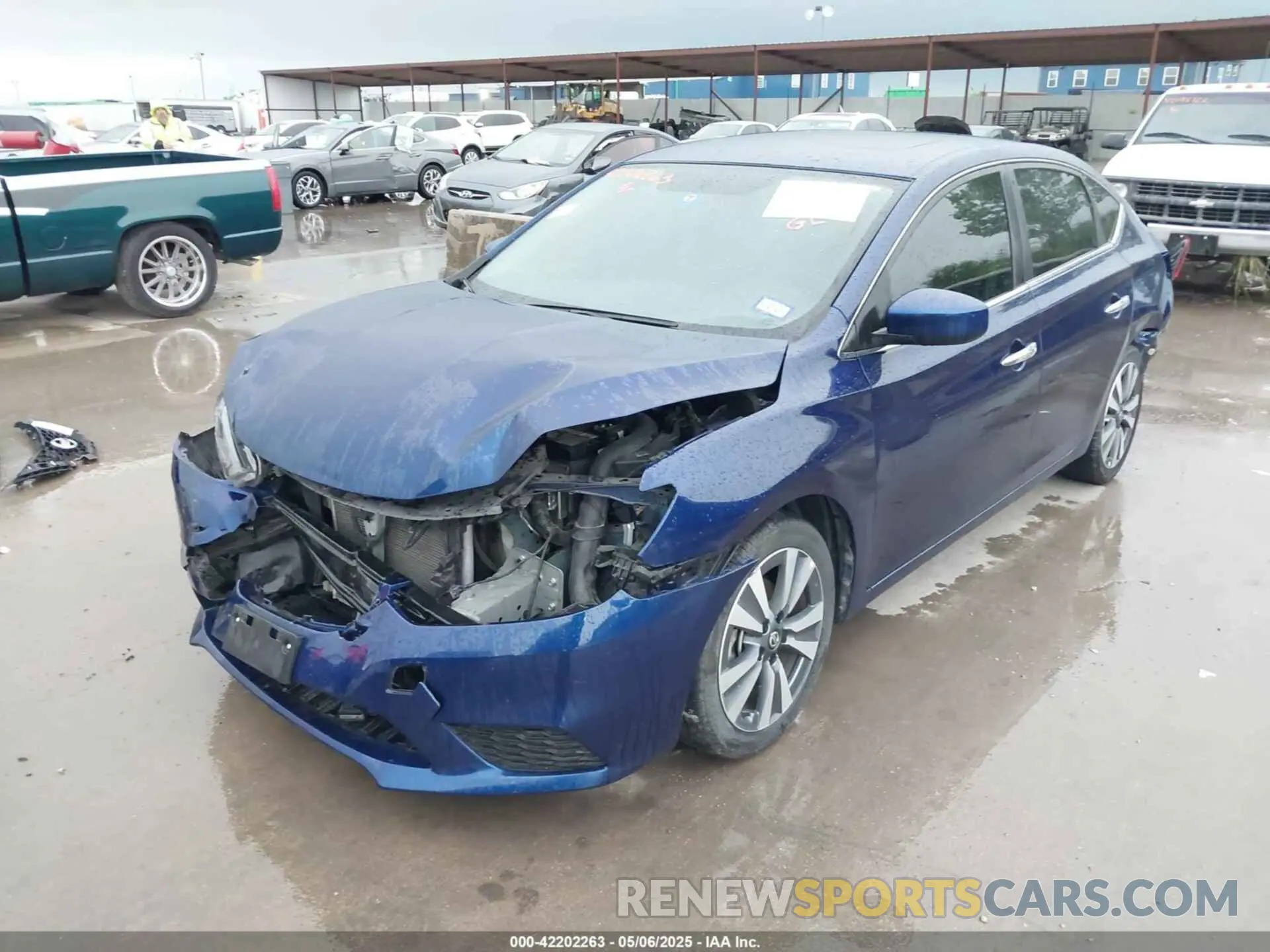 2 Фотография поврежденного автомобиля 3N1AB7AP1KY446317 NISSAN SENTRA 2019