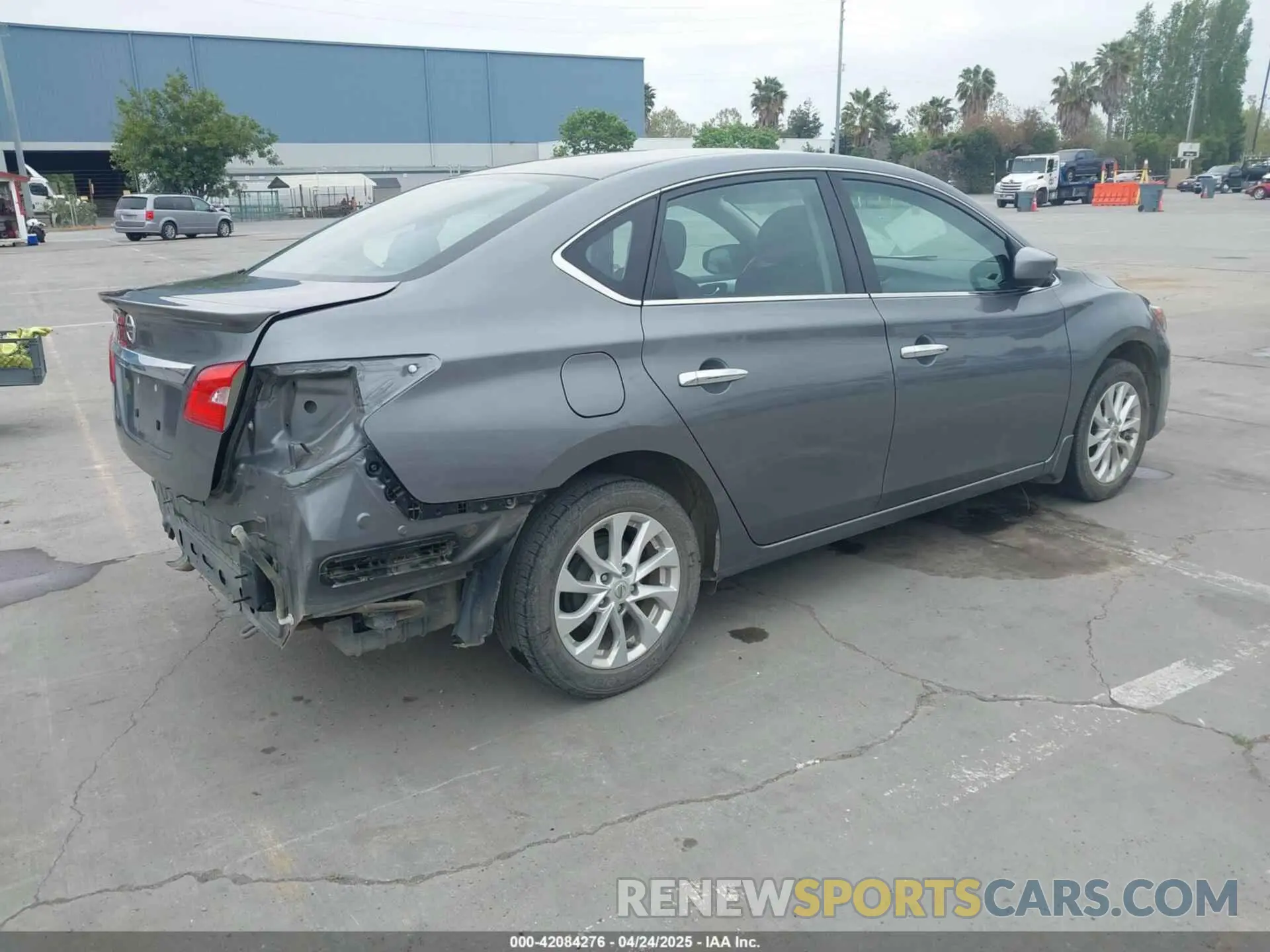4 Photograph of a damaged car 3N1AB7AP2KY204247 NISSAN SENTRA 2019