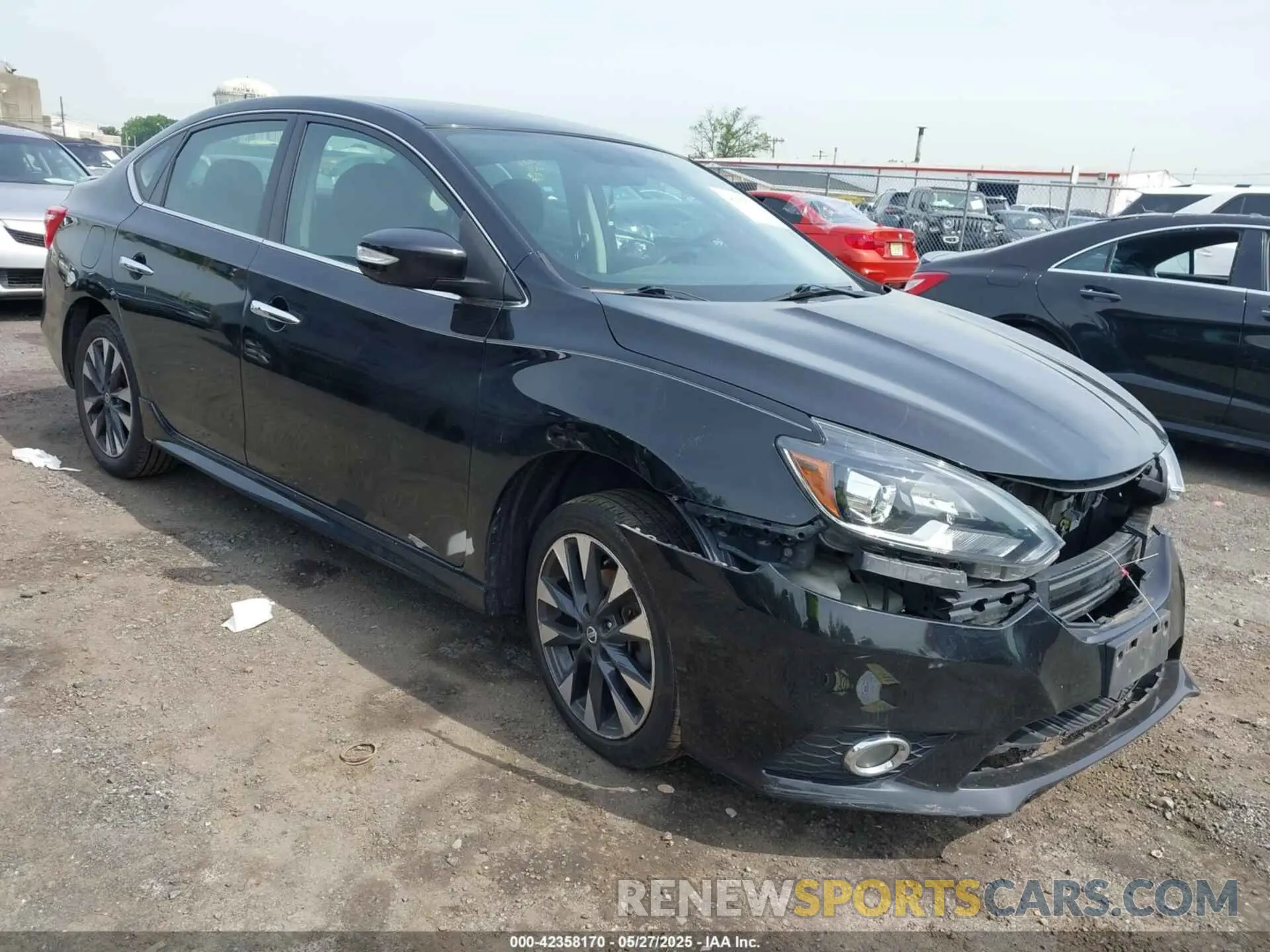 1 Photograph of a damaged car 3N1AB7AP2KY211327 NISSAN SENTRA 2019