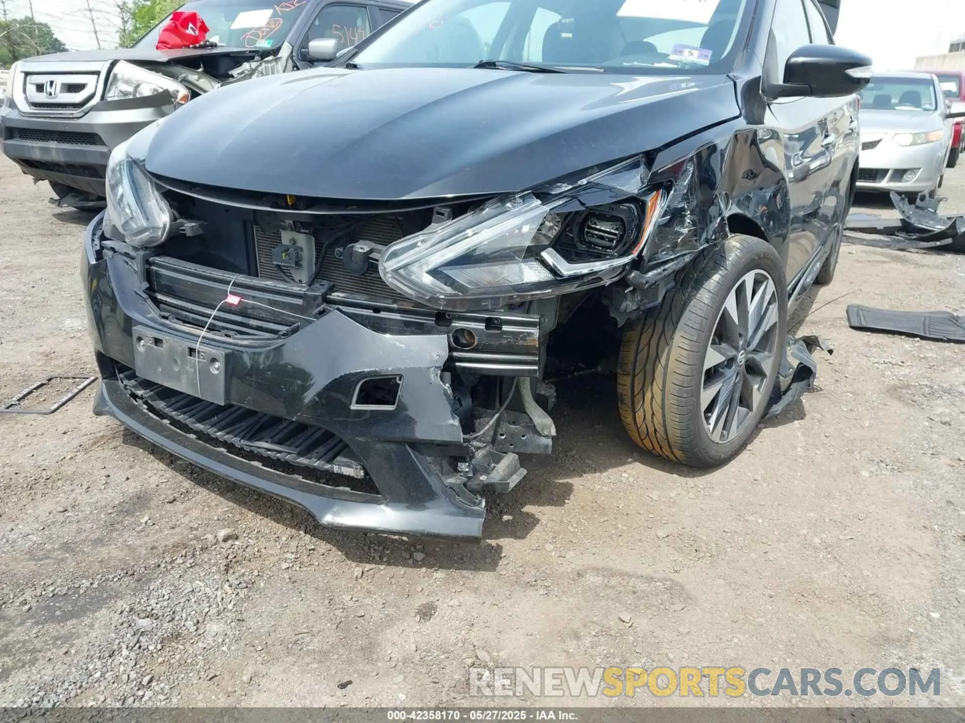 6 Photograph of a damaged car 3N1AB7AP2KY211327 NISSAN SENTRA 2019