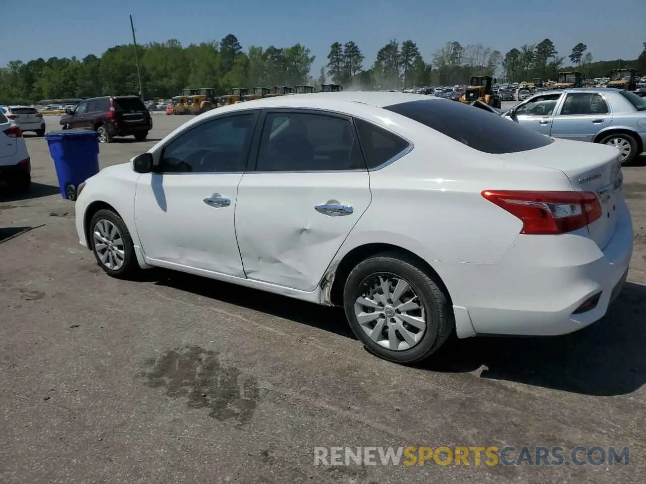 2 Photograph of a damaged car 3N1AB7AP2KY224093 NISSAN SENTRA 2019