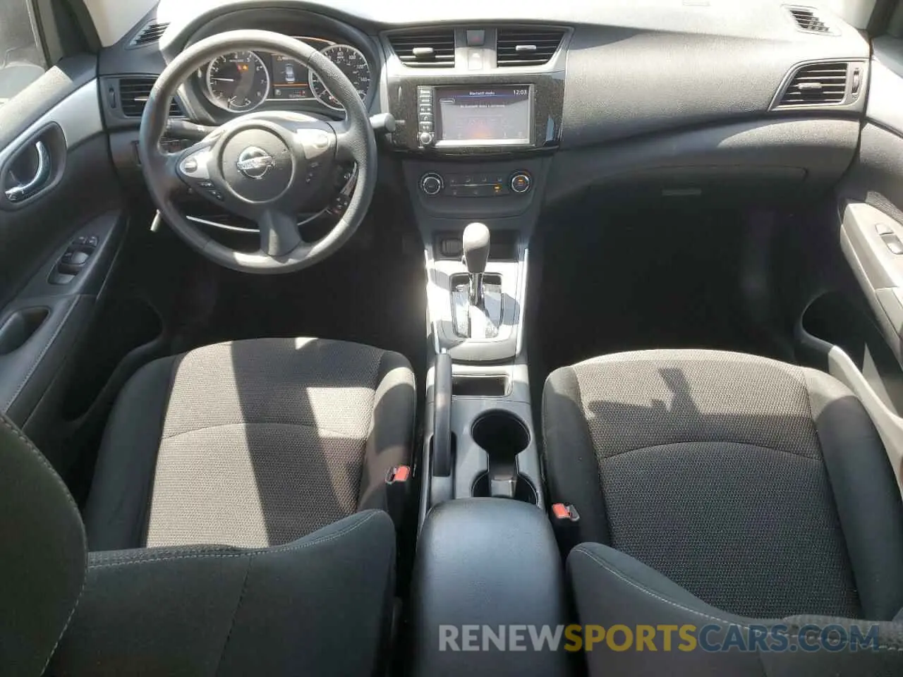 8 Photograph of a damaged car 3N1AB7AP2KY224093 NISSAN SENTRA 2019