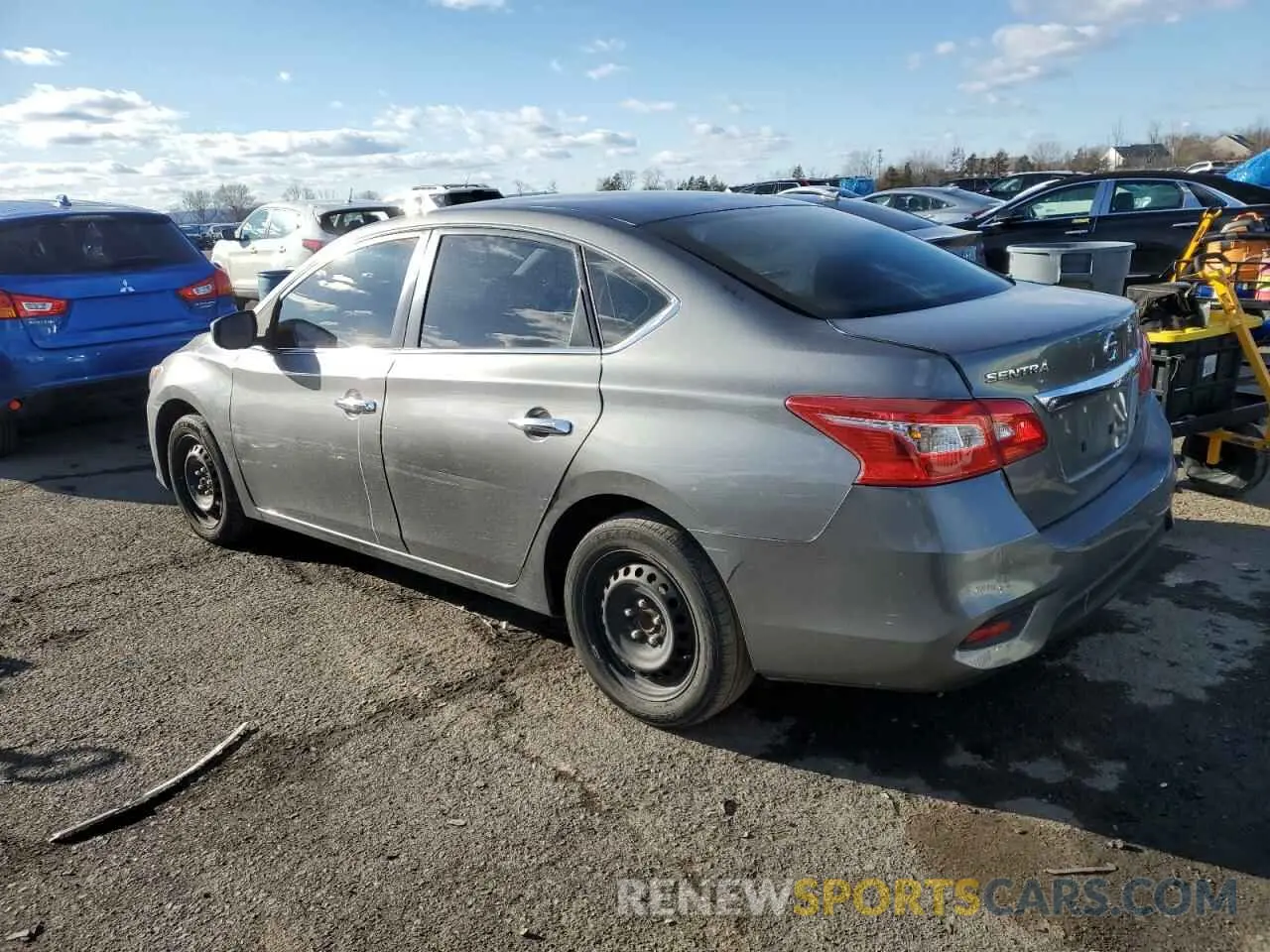 2 Фотография поврежденного автомобиля 3N1AB7AP2KY225597 NISSAN SENTRA 2019