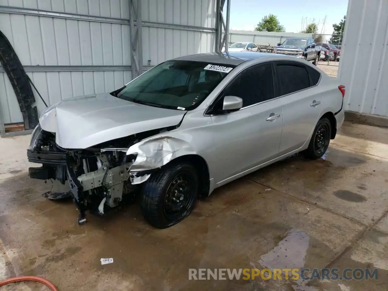1 Фотография поврежденного автомобиля 3N1AB7AP2KY234445 NISSAN SENTRA 2019