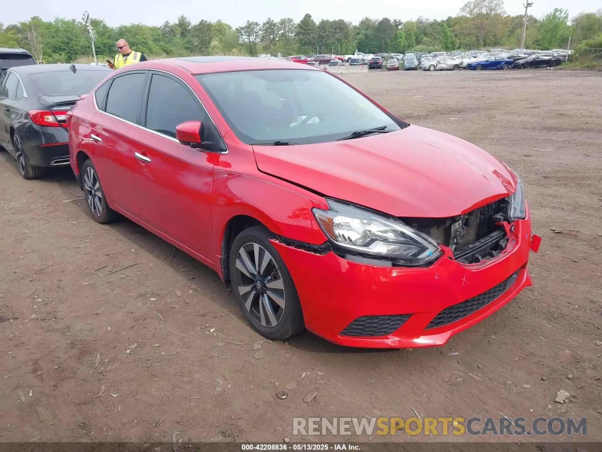 1 Фотография поврежденного автомобиля 3N1AB7AP2KY237510 NISSAN SENTRA 2019