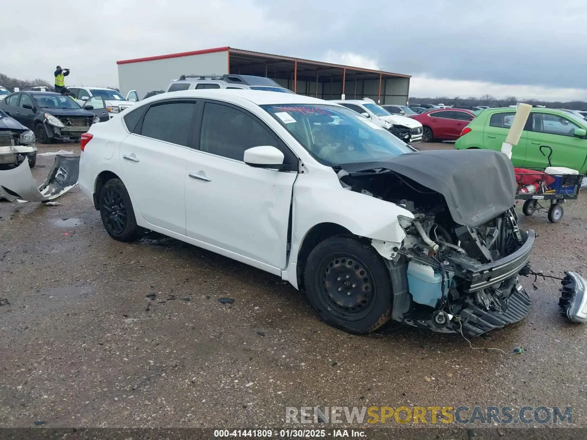 1 Фотография поврежденного автомобиля 3N1AB7AP2KY250628 NISSAN SENTRA 2019