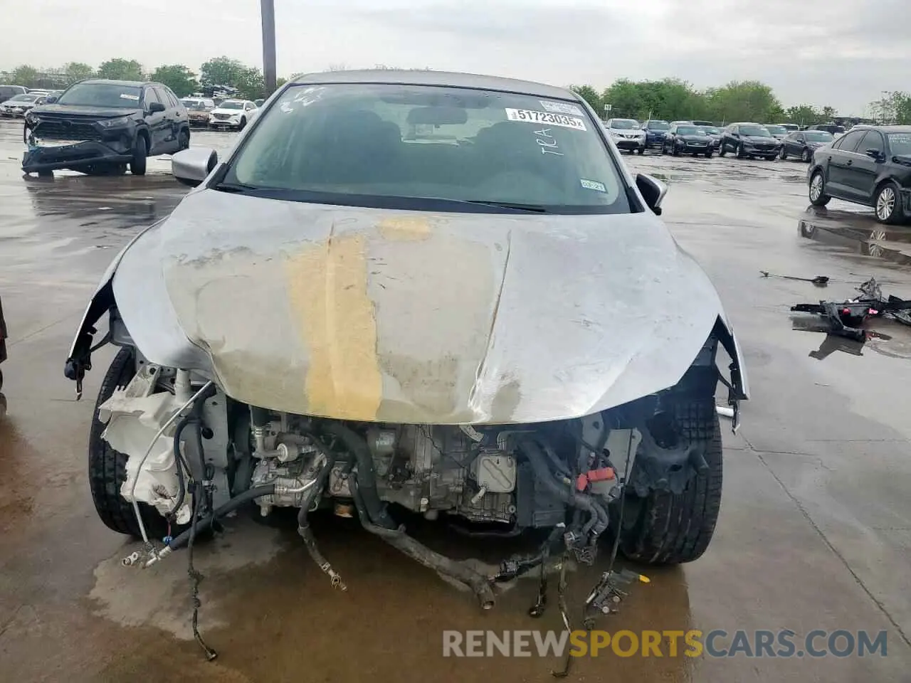 5 Photograph of a damaged car 3N1AB7AP2KY260186 NISSAN SENTRA 2019