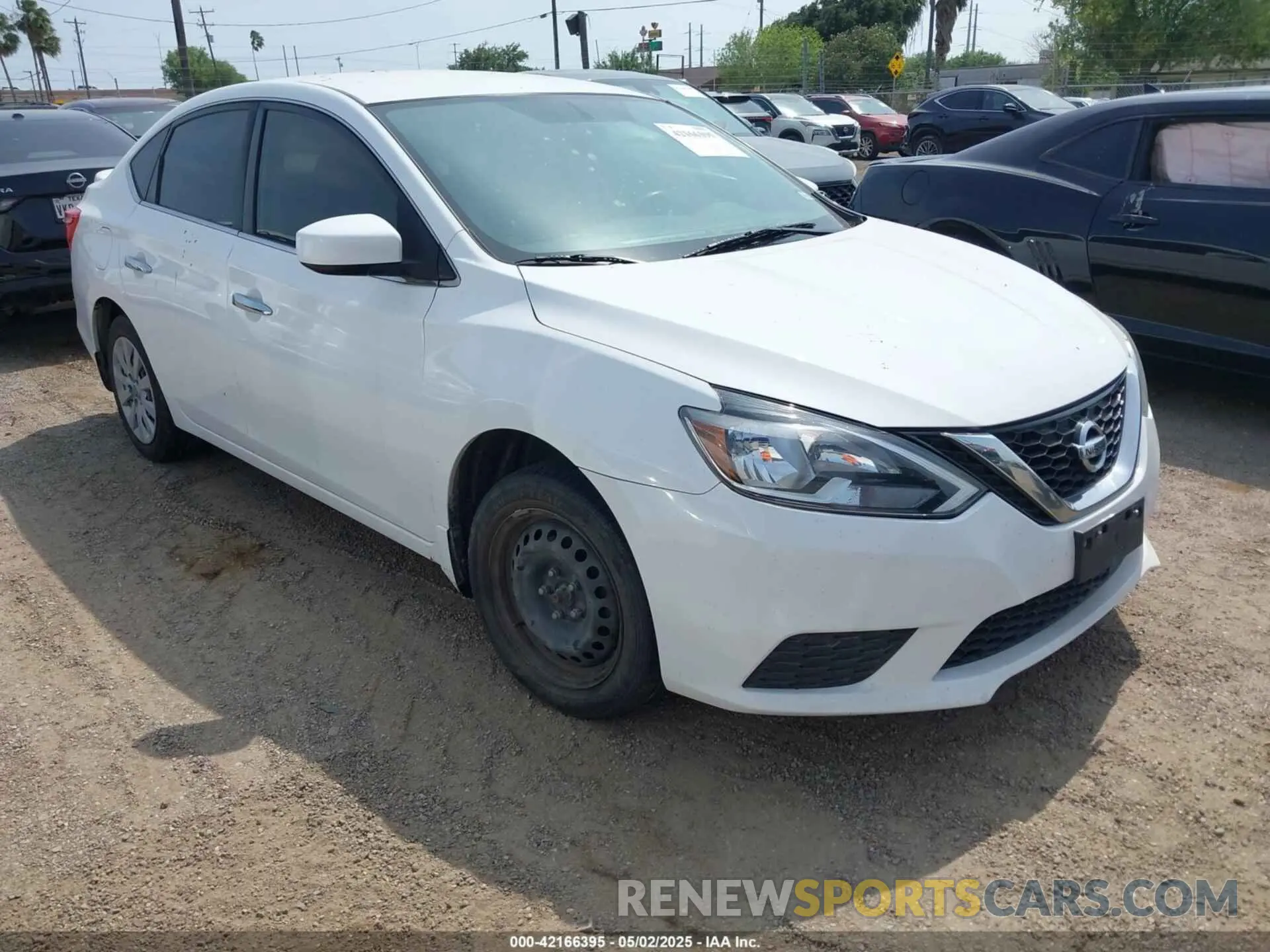 1 Photograph of a damaged car 3N1AB7AP2KY261175 NISSAN SENTRA 2019