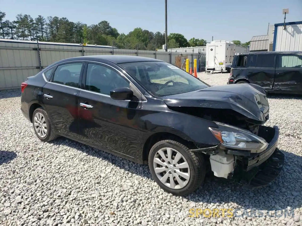 4 Photograph of a damaged car 3N1AB7AP2KY268269 NISSAN SENTRA 2019
