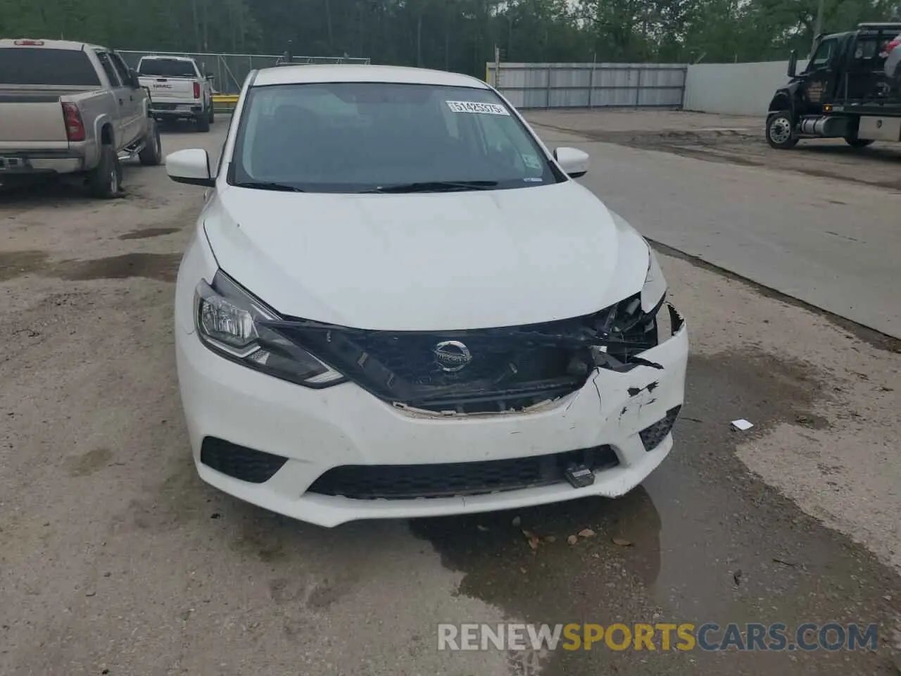 5 Фотография поврежденного автомобиля 3N1AB7AP2KY278378 NISSAN SENTRA 2019