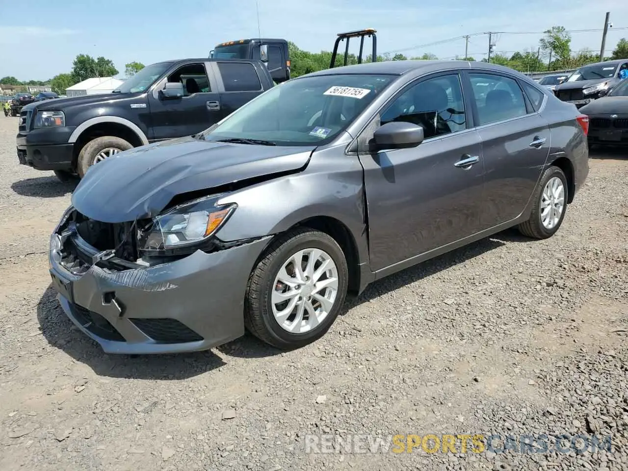 1 Фотография поврежденного автомобиля 3N1AB7AP2KY285637 NISSAN SENTRA 2019