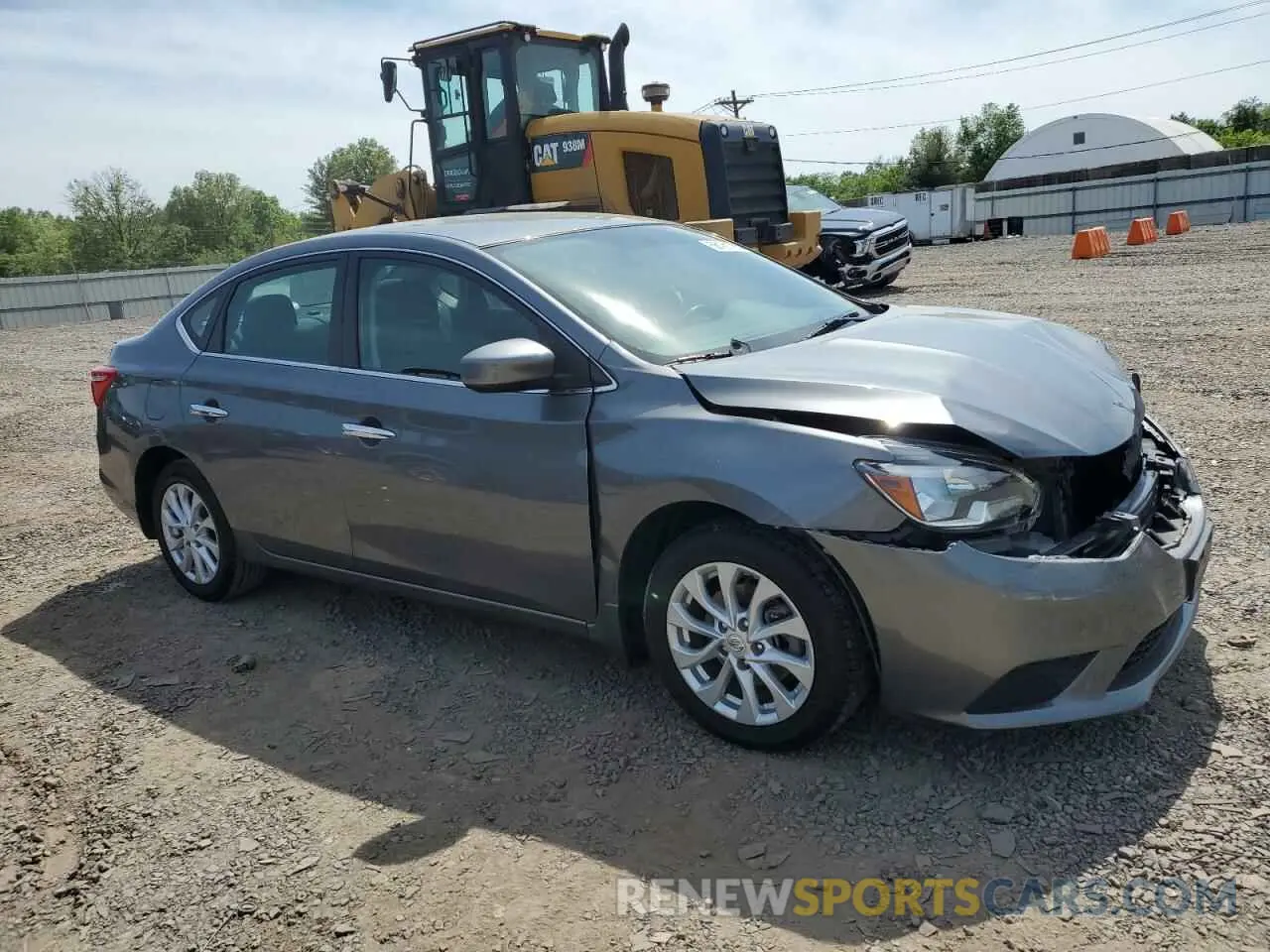 4 Фотография поврежденного автомобиля 3N1AB7AP2KY285637 NISSAN SENTRA 2019