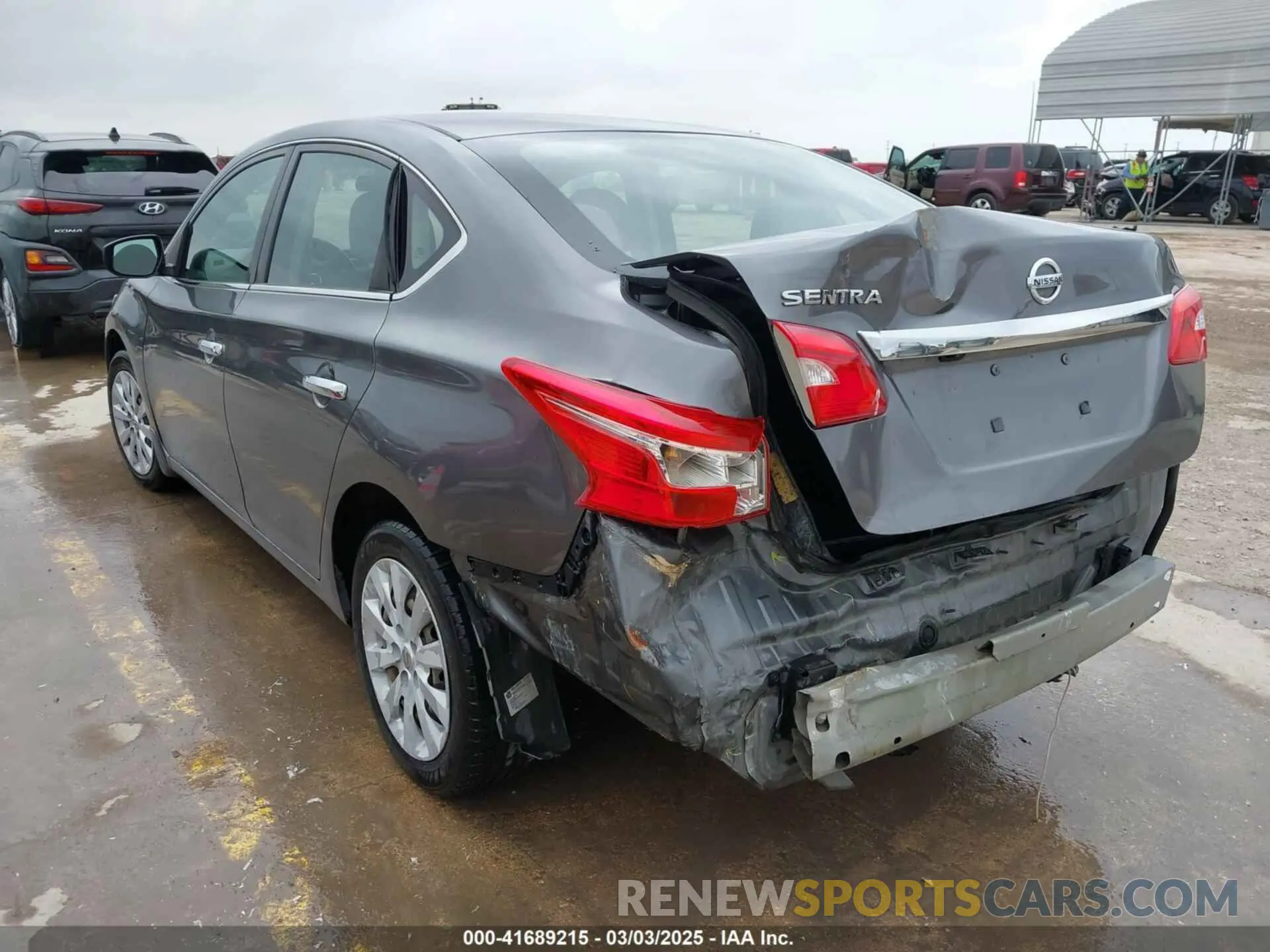 3 Photograph of a damaged car 3N1AB7AP2KY302551 NISSAN SENTRA 2019