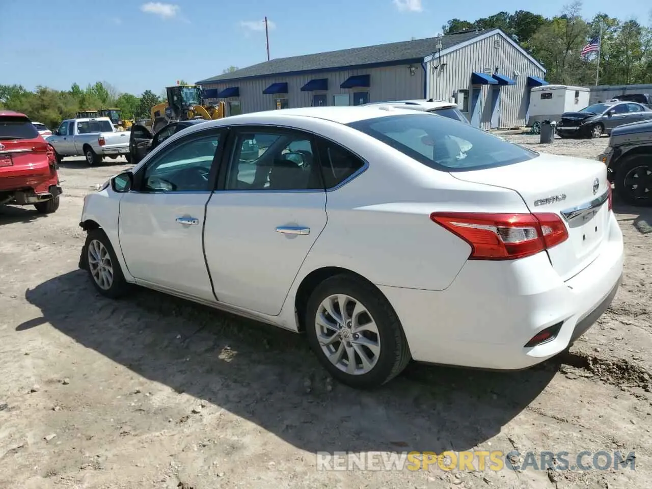 2 Photograph of a damaged car 3N1AB7AP2KY313503 NISSAN SENTRA 2019