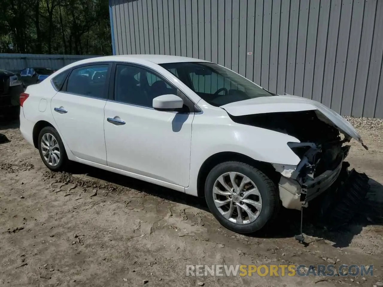 4 Photograph of a damaged car 3N1AB7AP2KY313503 NISSAN SENTRA 2019