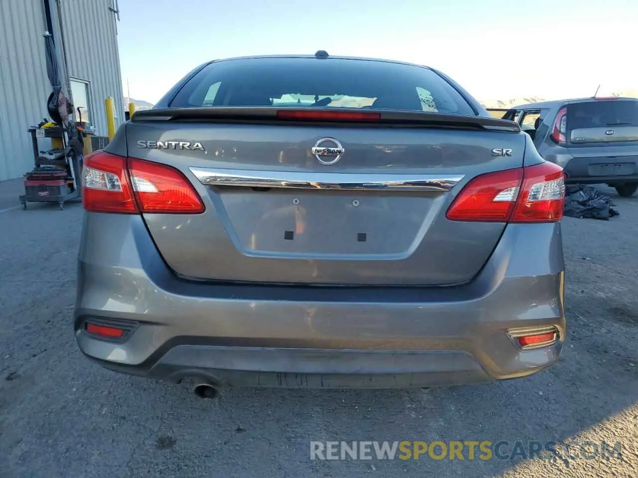 6 Photograph of a damaged car 3N1AB7AP2KY321360 NISSAN SENTRA 2019