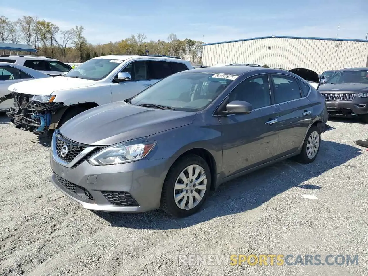 1 Фотография поврежденного автомобиля 3N1AB7AP2KY329233 NISSAN SENTRA 2019