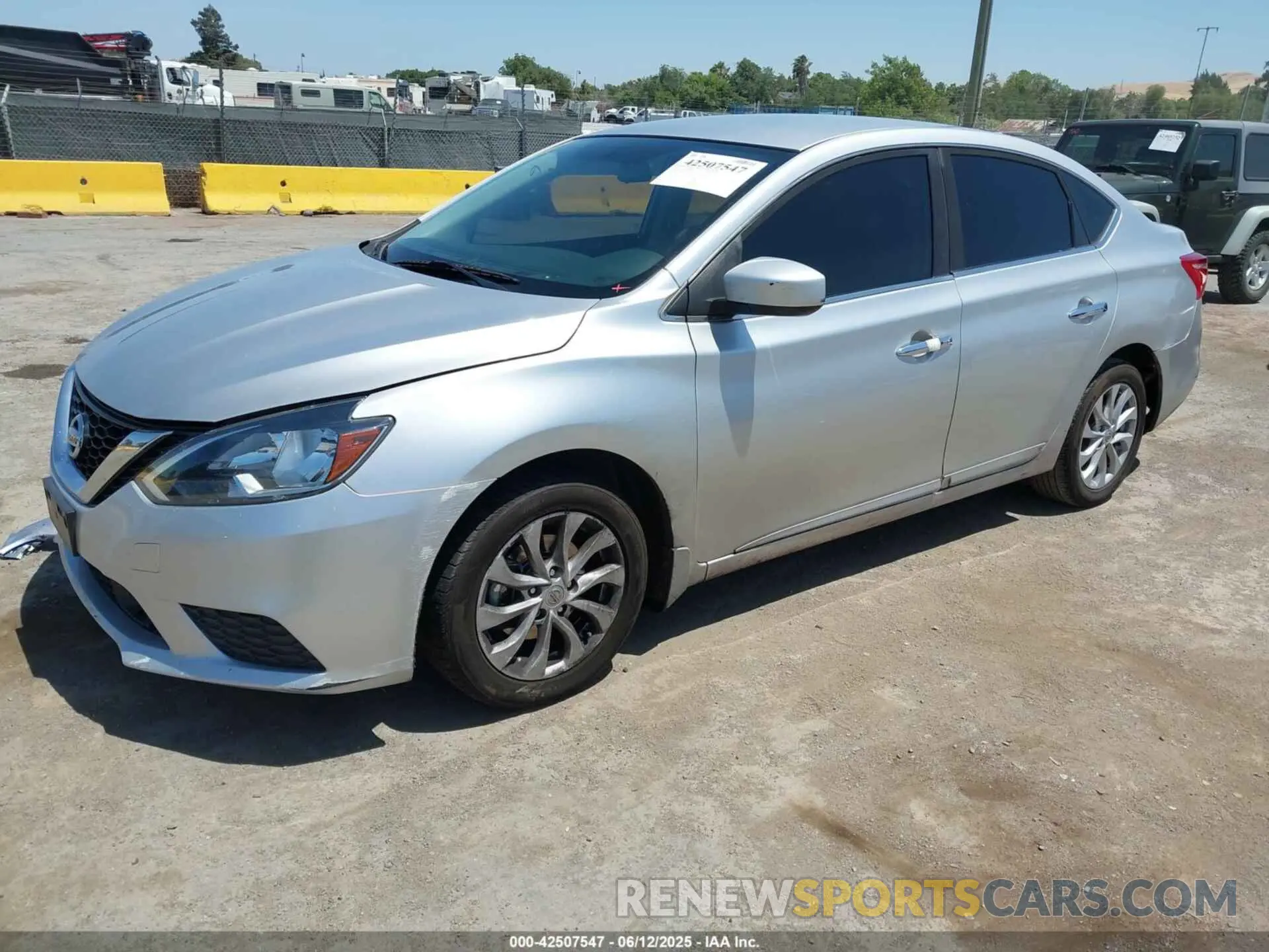 2 Photograph of a damaged car 3N1AB7AP2KY331323 NISSAN SENTRA 2019