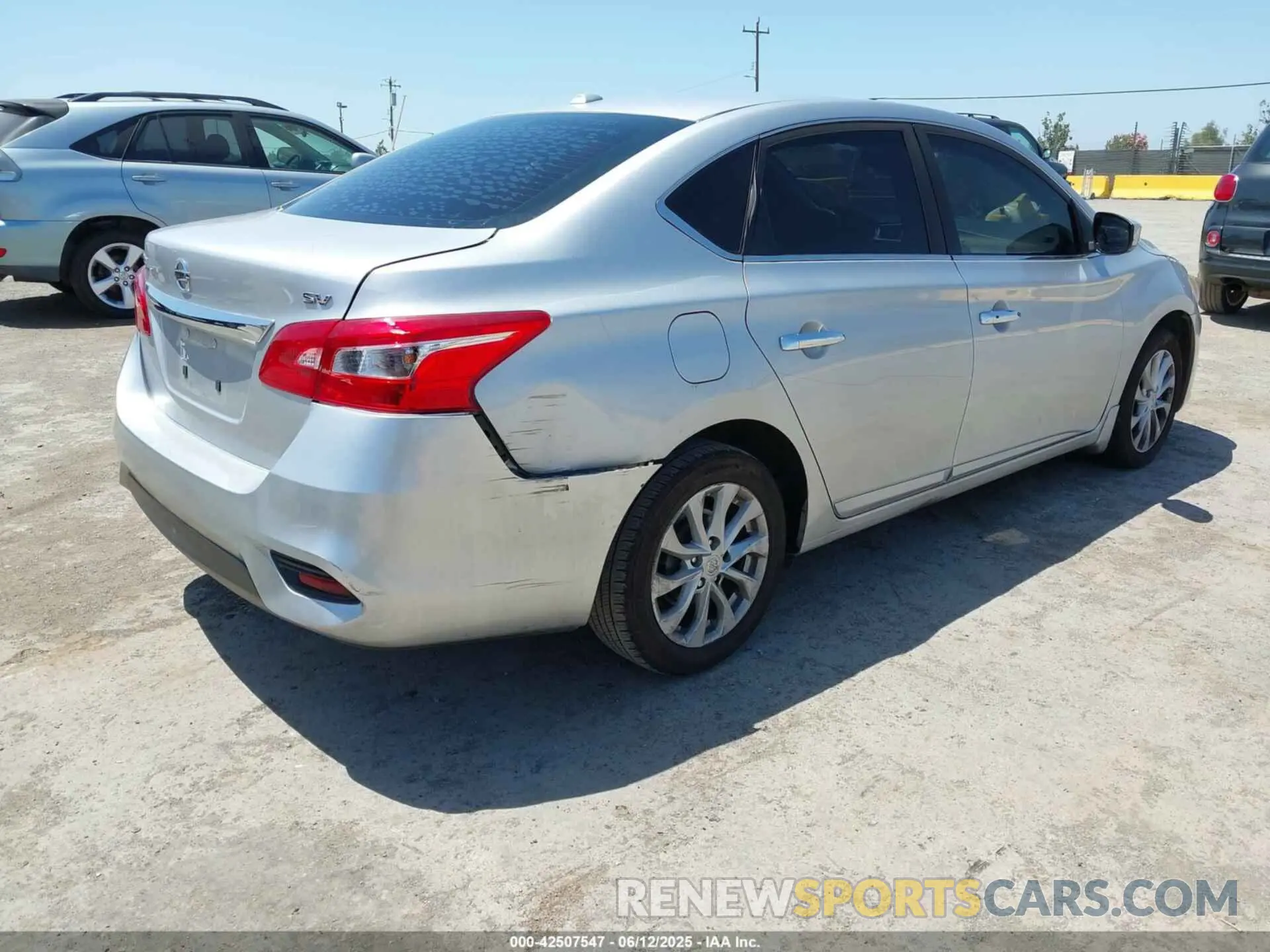 4 Photograph of a damaged car 3N1AB7AP2KY331323 NISSAN SENTRA 2019