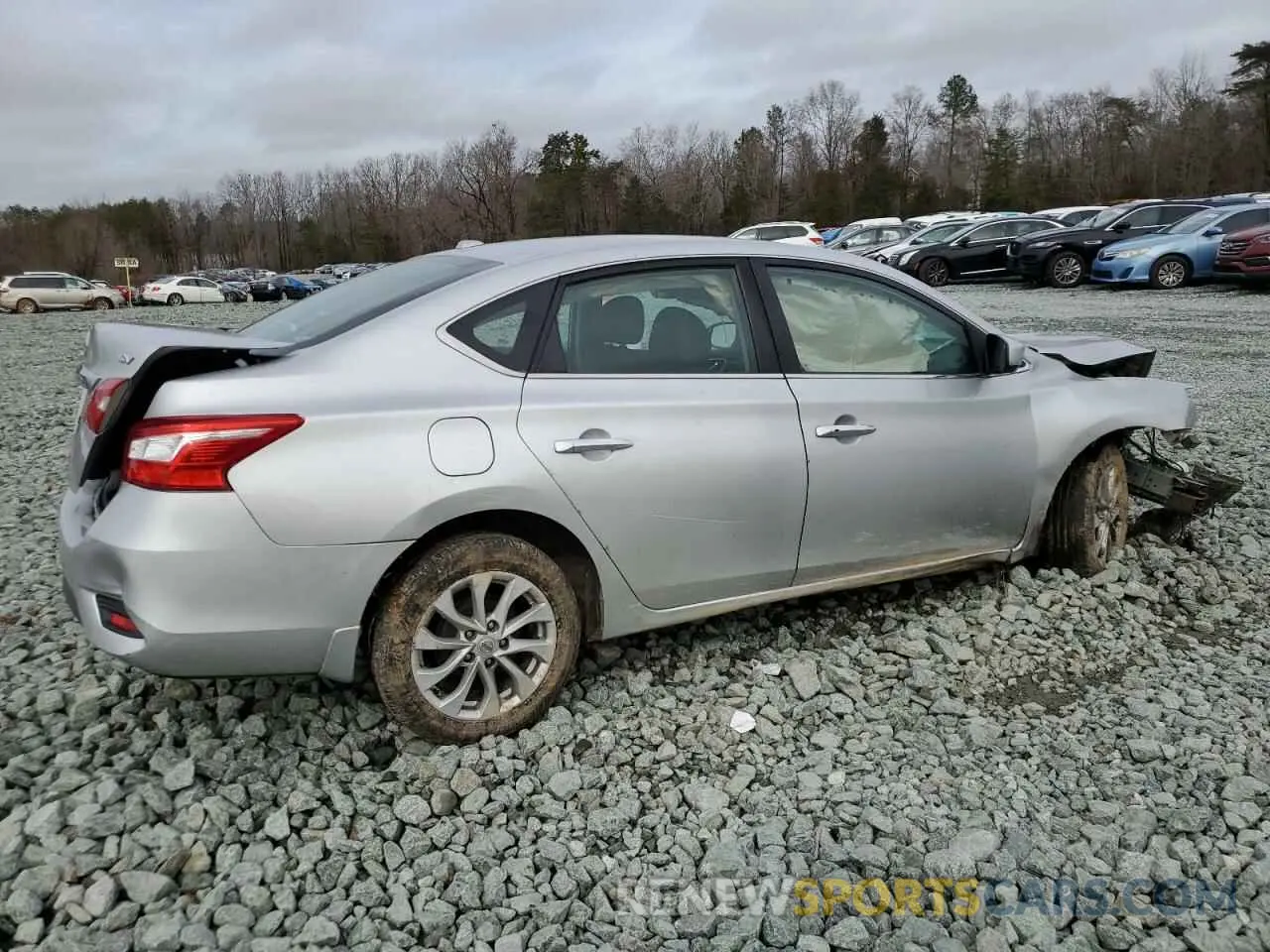 3 Photograph of a damaged car 3N1AB7AP2KY331712 NISSAN SENTRA 2019