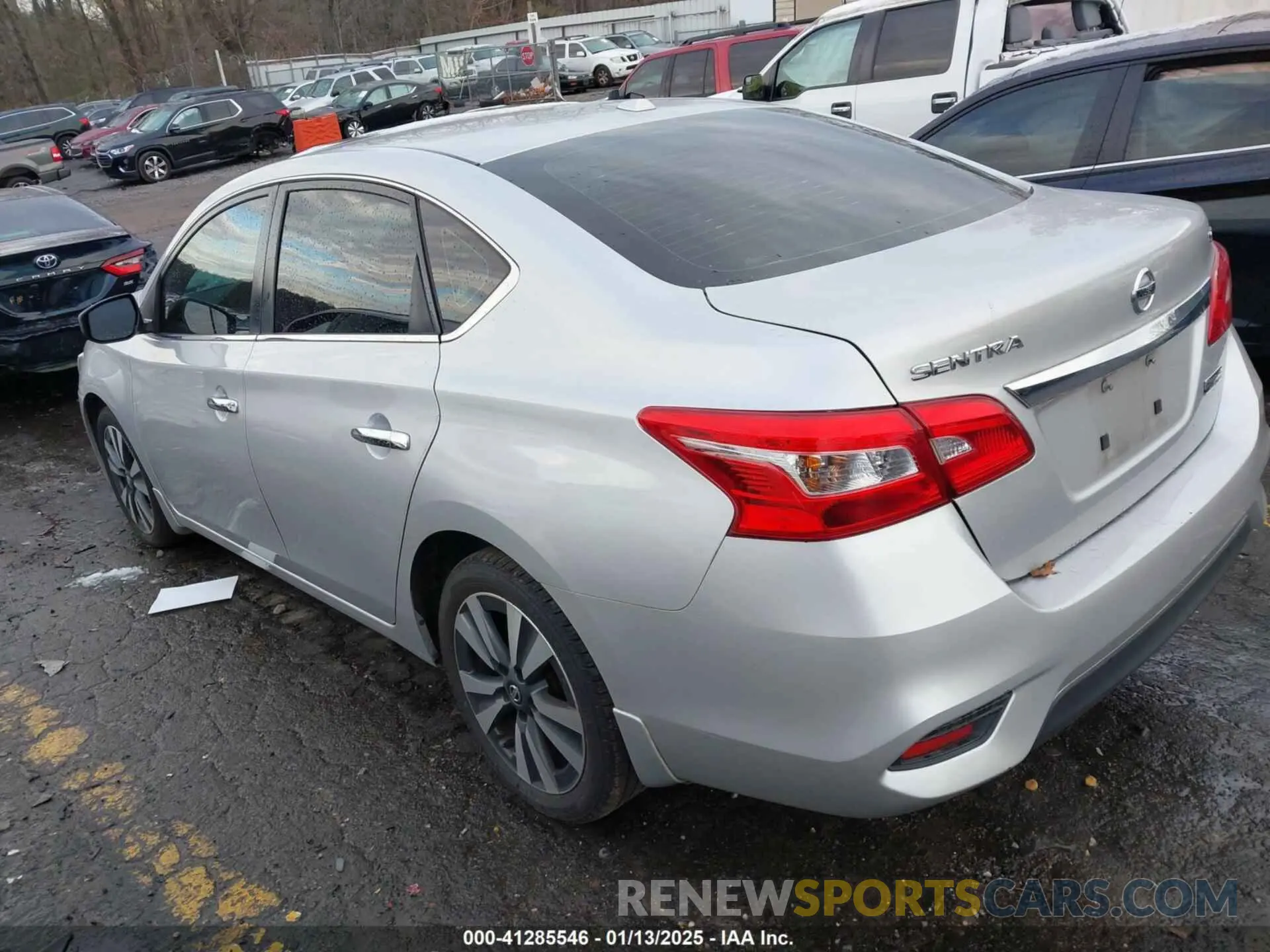 3 Photograph of a damaged car 3N1AB7AP2KY333914 NISSAN SENTRA 2019