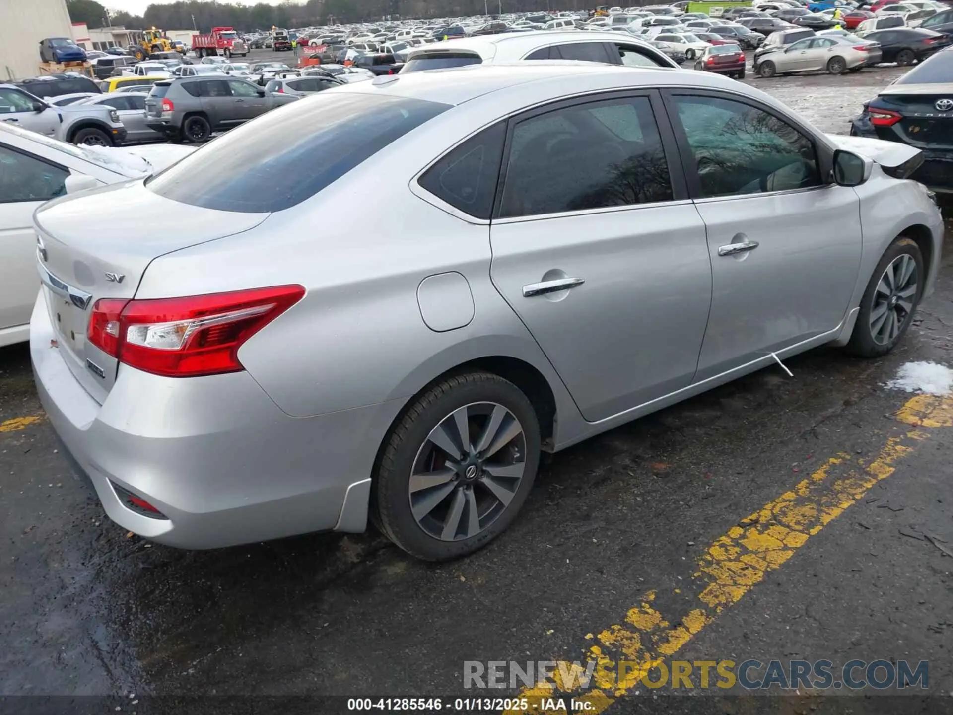4 Photograph of a damaged car 3N1AB7AP2KY333914 NISSAN SENTRA 2019
