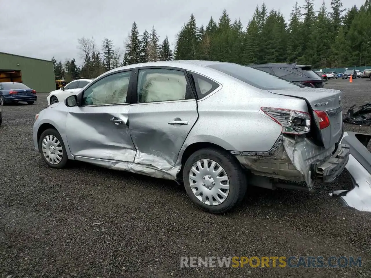 2 Фотография поврежденного автомобиля 3N1AB7AP2KY340457 NISSAN SENTRA 2019