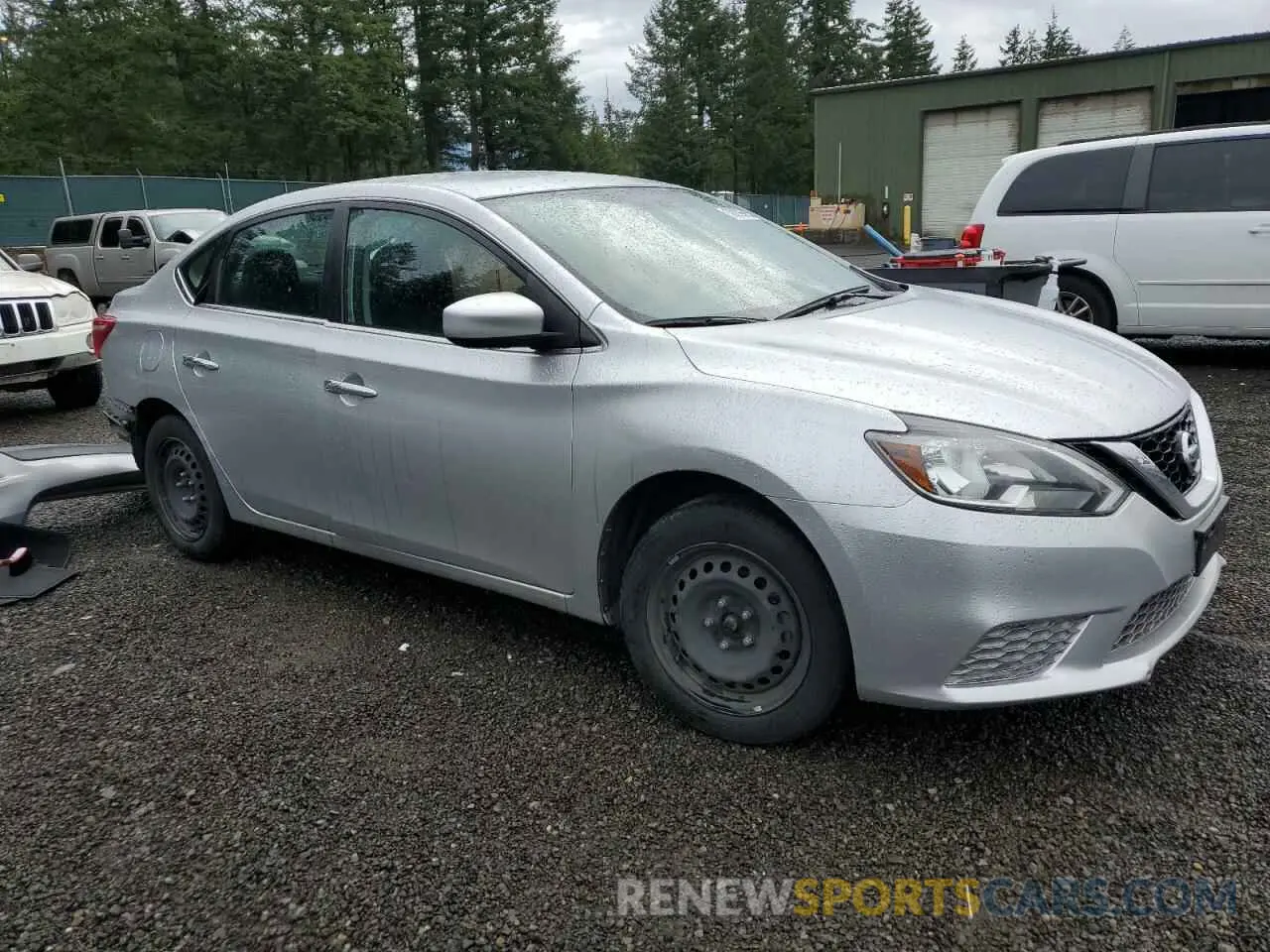 4 Фотография поврежденного автомобиля 3N1AB7AP2KY340457 NISSAN SENTRA 2019