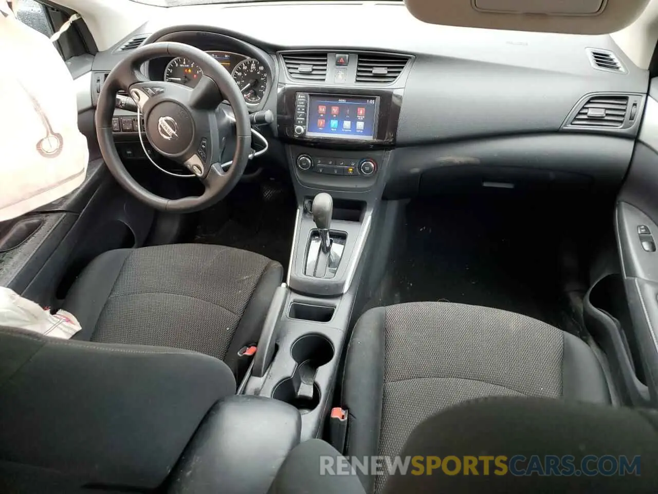 8 Фотография поврежденного автомобиля 3N1AB7AP2KY340457 NISSAN SENTRA 2019