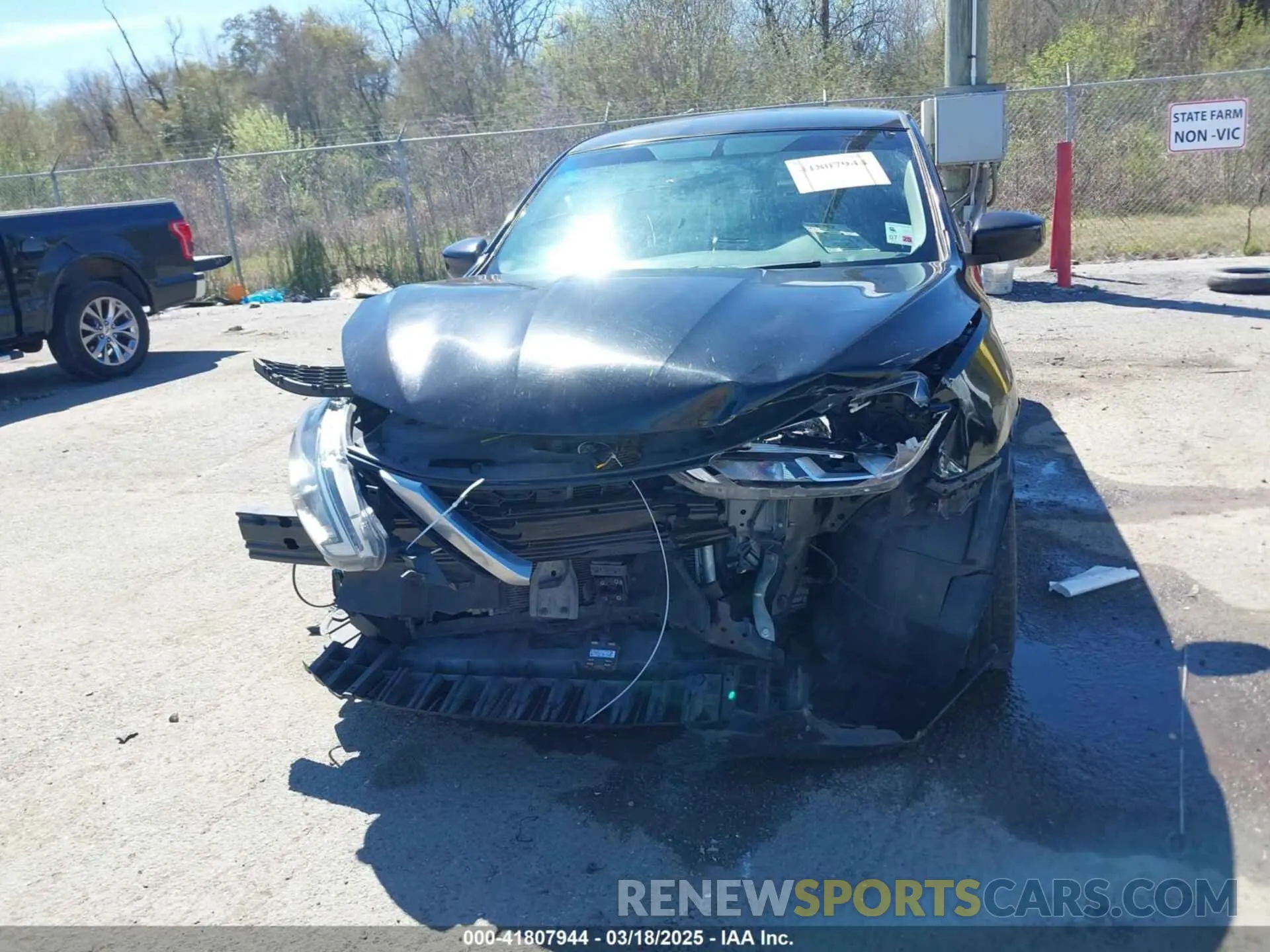 12 Photograph of a damaged car 3N1AB7AP2KY345206 NISSAN SENTRA 2019