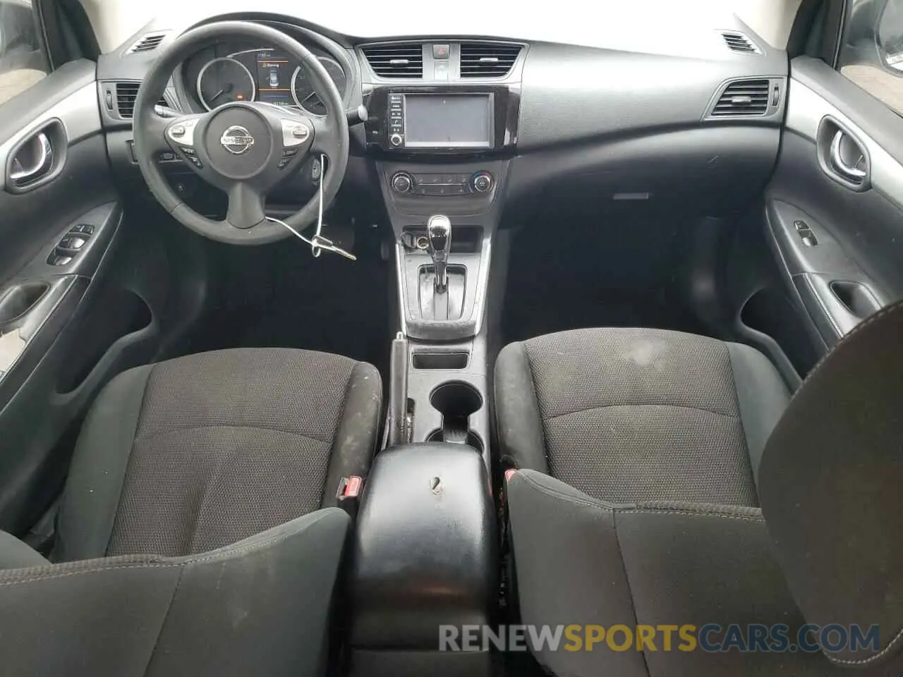 8 Photograph of a damaged car 3N1AB7AP2KY348915 NISSAN SENTRA 2019