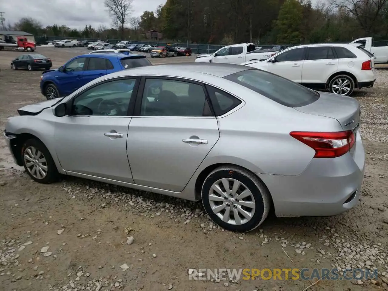2 Photograph of a damaged car 3N1AB7AP2KY352902 NISSAN SENTRA 2019