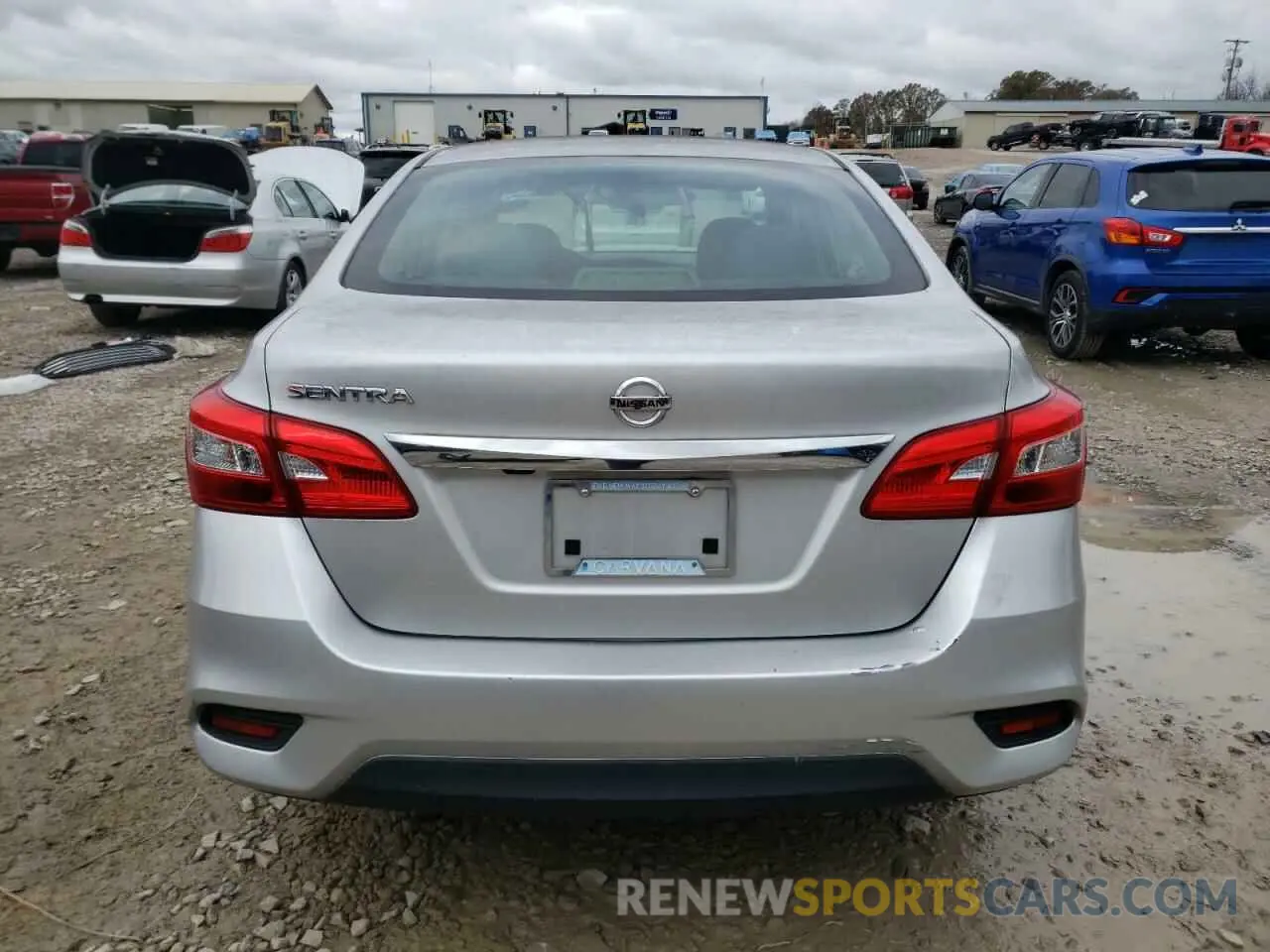 6 Photograph of a damaged car 3N1AB7AP2KY352902 NISSAN SENTRA 2019