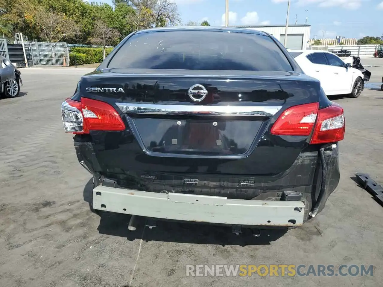 6 Photograph of a damaged car 3N1AB7AP2KY355864 NISSAN SENTRA 2019