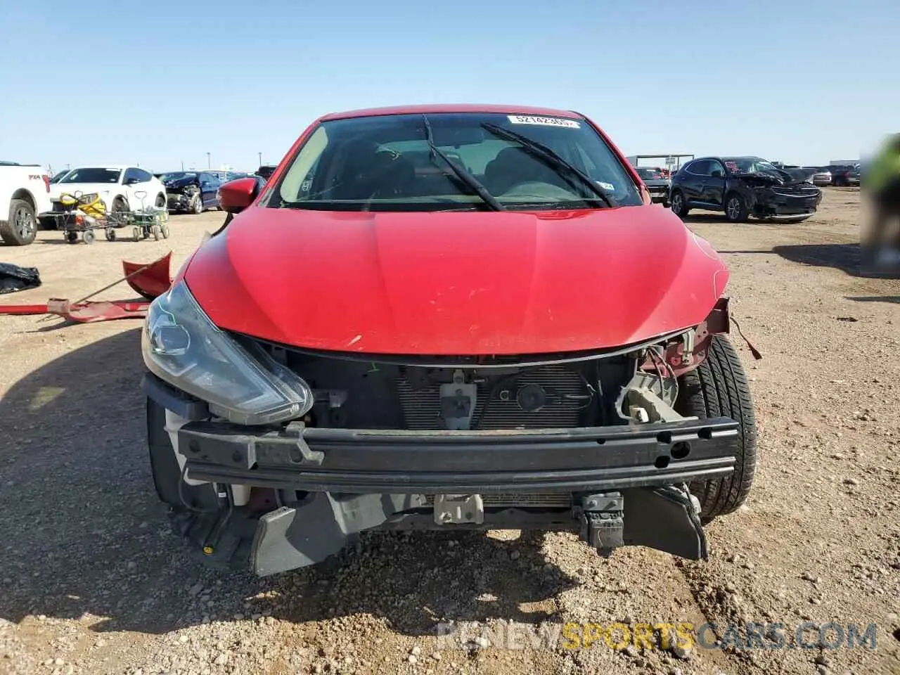 5 Photograph of a damaged car 3N1AB7AP2KY355900 NISSAN SENTRA 2019