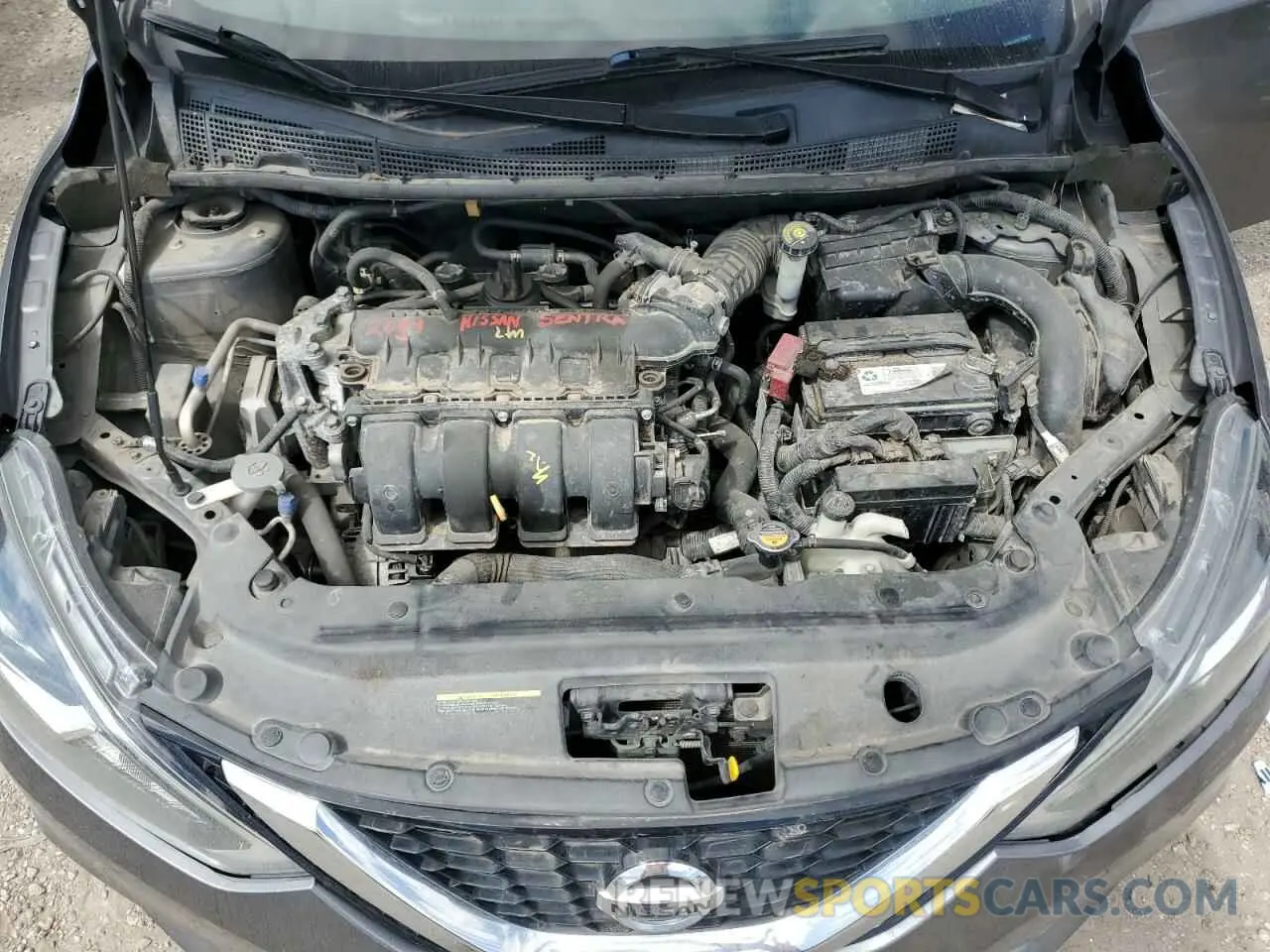 11 Фотография поврежденного автомобиля 3N1AB7AP2KY358232 NISSAN SENTRA 2019